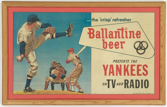 Ballantine Beer Yankees